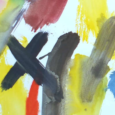 Andreas-Korn-Deckfarben-15-6-23-V--50x65cm Andreas Korn: Artproduktion (Kunstraum - Malerei)